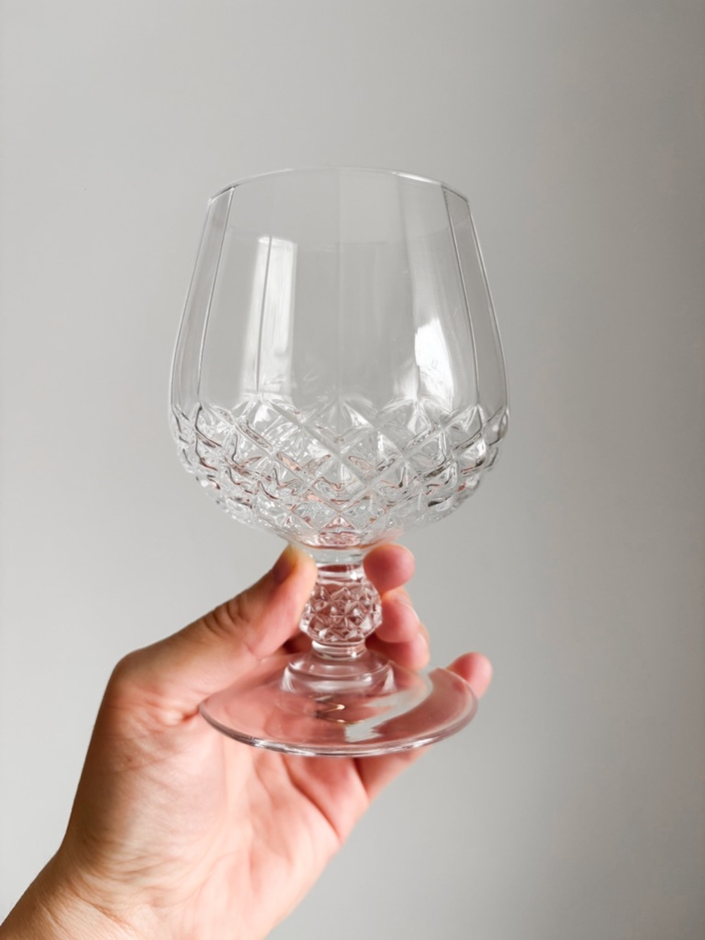 Cristal d'Arques Longchamp Crystal Brandy Snifters - Set of 2